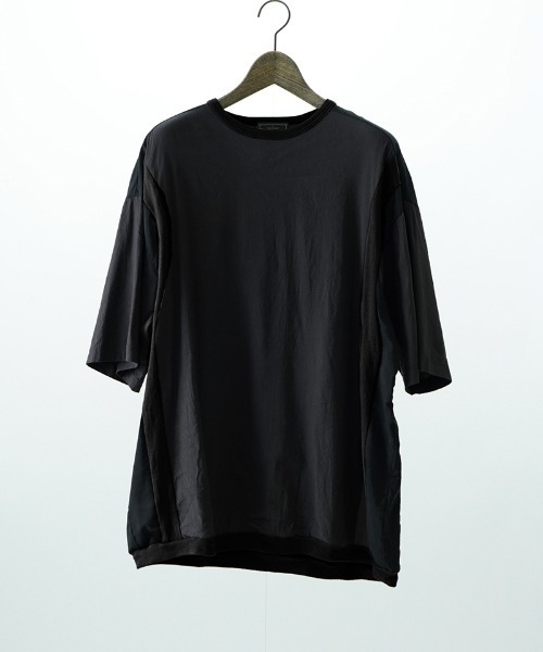 EGO TRIPPING(エゴトリッピング)の「mt9497- TURV ストレッチTシャツ(Tシャツ/カットソー・メンズ・ホワイト/ブラック/チャコール・46/48)」の14枚目の写真