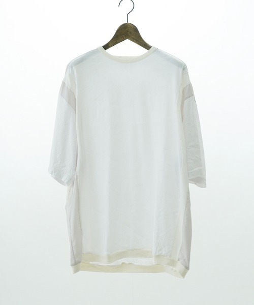 EGO TRIPPING(エゴトリッピング)の「mt9497- TURV ストレッチTシャツ(Tシャツ/カットソー・メンズ・ホワイト/ブラック/チャコール・46/48)」の16枚目の写真