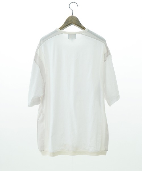 EGO TRIPPING(エゴトリッピング)の「mt9497- TURV ストレッチTシャツ(Tシャツ/カットソー・メンズ・ホワイト/ブラック/チャコール・46/48)」の17枚目の写真