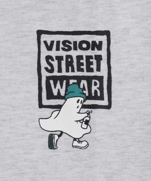 VISION STREET WEAR(ヴィジョンストリートウェア)の「∴WEGO/別注VISIONゴーストスケータープリントロンT(Tシャツ/カットソー・メンズ・アッシュグレー/ホワイト/ブラック・LARGE/MEDIUM)」の15枚目の写真