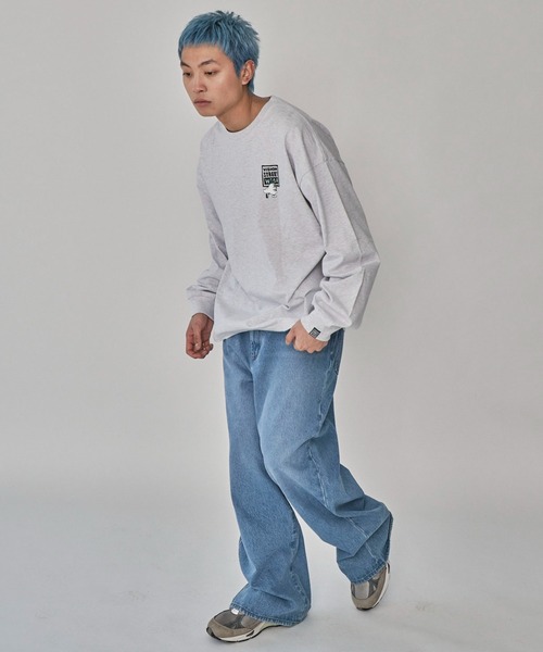 VISION STREET WEAR(ヴィジョンストリートウェア)の「∴WEGO/別注VISIONゴーストスケータープリントロンT(Tシャツ/カットソー・メンズ・アッシュグレー/ホワイト/ブラック・LARGE/MEDIUM)」の20枚目の写真