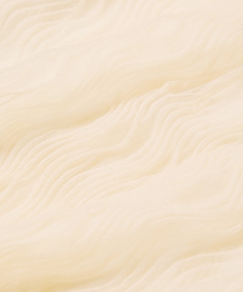 iRENE（アイレネ）の「ウェーブパターンニットポロ / Wave Pattern Knit Polo（ニット/セーター・レディース・ブラウン/グレー/アイボリー・36）」の9枚目の写真