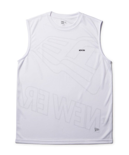 NEW ERA（ニューエラ）の「NEW ERA/ニューエラ タンクトップ バックプリント 速乾 14410167/14410168（タンクトップ・メンズ・ブラック/ホワイト・M/L/XL）」の10枚目の写真