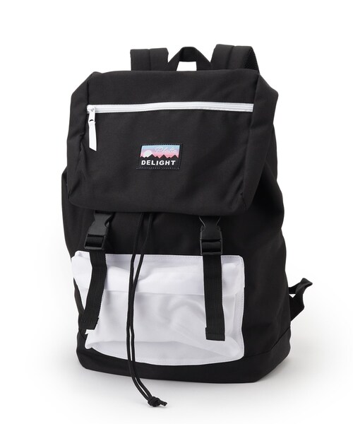 PINK-latte（ピンクラテ）の「【容量約２６．５Ｌ】フラップリュック（バックパック/リュック・キッズ・ホワイト/ライトパープル/ライトブルー・00）」の12枚目の写真