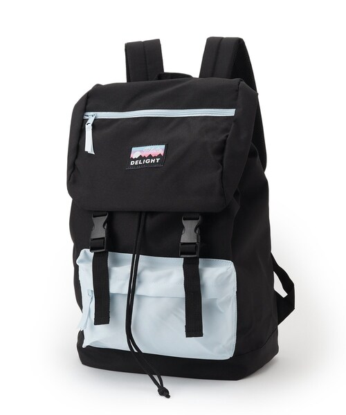 PINK-latte（ピンクラテ）の「【容量約２６．５Ｌ】フラップリュック（バックパック/リュック・キッズ・ホワイト/ライトパープル/ライトブルー・00）」の14枚目の写真