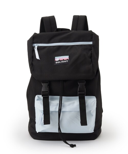 PINK-latte（ピンクラテ）の「【容量約２６．５Ｌ】フラップリュック（バックパック/リュック・キッズ・ホワイト/ライトパープル/ライトブルー・00）」の15枚目の写真