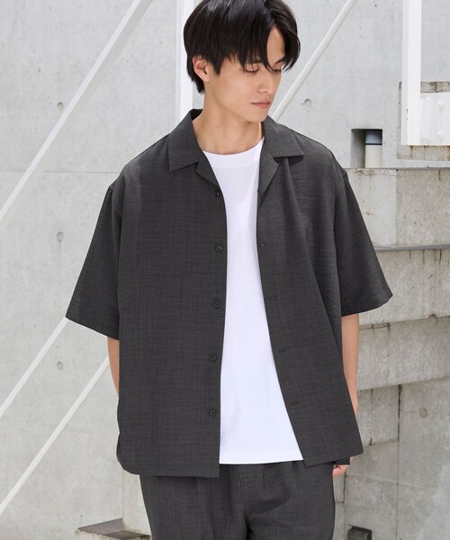 (◍︎•ᴗ•◍︎)様专用 coen シャツ リネンライクプリント柄シャツ メンズ : ZOZOTOWN