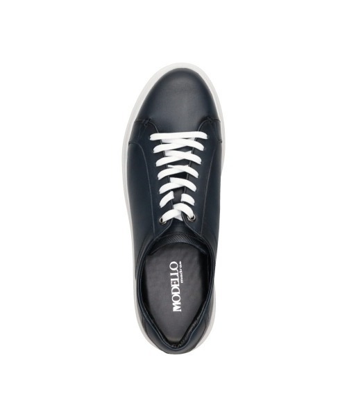 MODELLO（モデロ）の「モデロ MODELLO 定番レースアップコート系カジュアルレザースニーカー　DM2751（スニーカー・メンズ・ネイビー/ブラック・25.5cm/26cm/26.5cm/27cm/25cm/24.5cm）」の22枚目の写真
