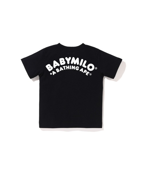 A BATHING APE（アベイシングエイプ）の「MILO FACE TEE（Tシャツ/カットソー・キッズ・ブラック/ホワイト/イエロー・100/120/130/90/110）」の5枚目の写真