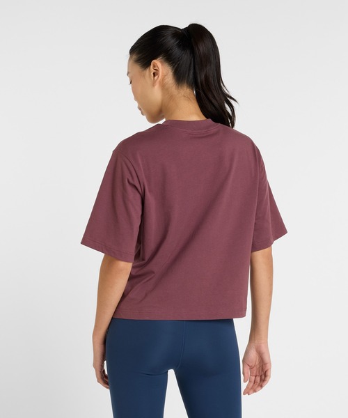 NEW BALANCE(ニューバランス)の「Intelligent Choice ショートスリーブTシャツ(Tシャツ/カットソー・レディース・パープル/ライトブルー/ブラック・LARGE/MEDIUM/SMALL)」の11枚目の写真