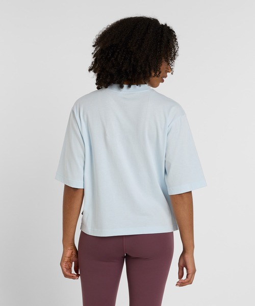 NEW BALANCE(ニューバランス)の「Intelligent Choice ショートスリーブTシャツ(Tシャツ/カットソー・レディース・パープル/ライトブルー/ブラック・LARGE/MEDIUM/SMALL)」の6枚目の写真