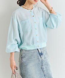 シアーツイードカーディガン