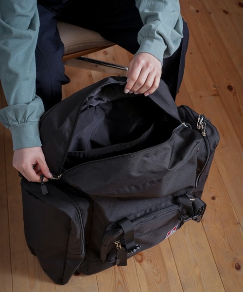 BEN DAVIS（ベンデイビス）の「【BEN DAVIS/ベンデイビス】EXPANSION CAMP DAYPACK 林間学校バッグ（バックパック/リュック・メンズ・ブラック・FREE）」の4枚目の写真