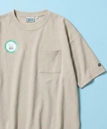 2026SS DISCUS/ディスカス COOLMAX クールマックス 吸水速乾 ワンポイント刺繍 ポケット付 無地 半袖Tシャツ レディース メンズ