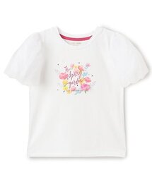kate spade new york kids（ケイトスペードニューヨーク）の「ガールズ フローラルガーデンTシャツ（Tシャツ/カットソー・キッズ）」