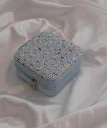 TONE SELECT GOODS（トーンセレクトグッズ）の「【resonance】ツイード ミックスカラー アクセサリーケース/ジュエリーボックス（収納グッズ）」