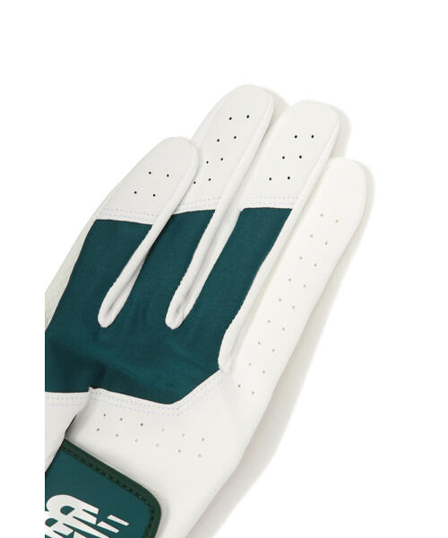 New Balance Golf（ニューバランスゴルフ）の「【new balance golf】左手用 グローブ (UNISEX)（ゴルフグッズ・レディース・ホワイト/ライトカーキ/ブラック/ワイン/ダークインディゴブルー・L/LL/M/SS/S）」の8枚目の写真