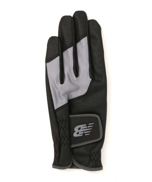 New Balance Golf（ニューバランスゴルフ）の「【new balance golf】左手用 グローブ (UNISEX)（ゴルフグッズ・レディース・ホワイト/ライトカーキ/ブラック/ワイン/ダークインディゴブルー・L/LL/M/SS/S）」の2枚目の写真