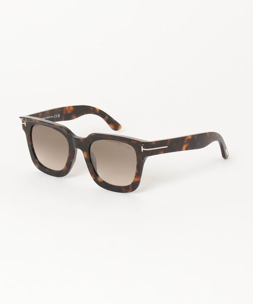 サングラス TOM FORD SS24 Tom Ford - FT1115 - 52G (FT1115 52G) Tom Ford Leigh Smoke Gradient Square Ladies Sunglasses