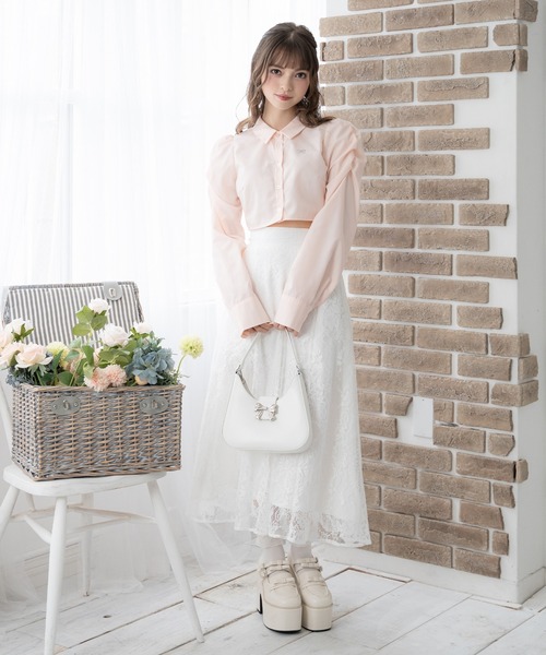 DearMyLoveRose（ディアマイラブローズ）の「リボンモチーフ2wayハンドバッグ（トートバッグ・レディース・シルバー/ブラック系その他/ベビーピンク/ピンク系その他/ブラック/ホワイト/ホワイト系その他・FREE）」の20枚目の写真