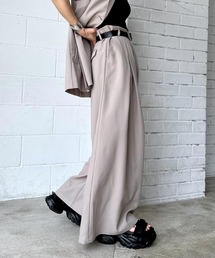 PAGEBOY | ワイドタックパンツ(スラックス)