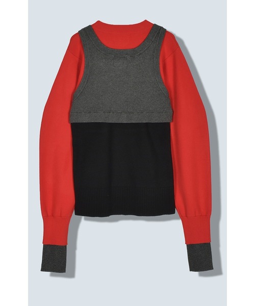 【OMMO】POINT BORDER BLOCKING KT(BLACK) OMMO ONLINE STORE / POINT BORDER BLOCKING KT