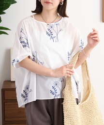 BARNDOOR（バーンドア）の「BARNDOOR 綿ボイルノースリーブPO（シャツ/ブラウス）」