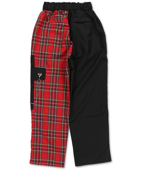 DARRDY（ダーディー）の「【DARRDY/ダーディー】アシンメトリーワイドパンツ/チェック（その他パンツ・レディース・パープル/ブルー/レッド・ONESIZE）」の16枚目の写真