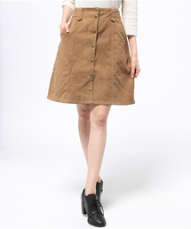 mystic | 【mystic】フェイクスエード台形スカート(スカート)