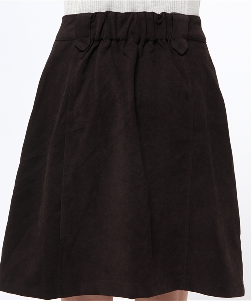 mystic（ミスティック）の「【mystic】フェイクスエード台形スカート（スカート・レディース・ブラック/グレー/レッド/キャメル・1/2）」の13枚目の写真