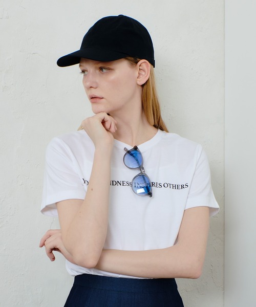 allureville(アルアバイル)の「コンビフォントTシャツ(Tシャツ/カットソー・レディース・オフホワイト/グレー系その他/モカ・2)」の18枚目の写真