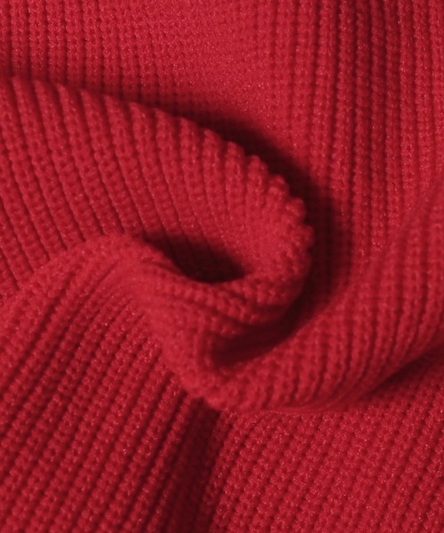 coca（coca）（コカ）の「ポリウーリーニットビスチェ（チューブトップ・レディース・ブラック/レッド・S/M/L）」の7枚目の写真