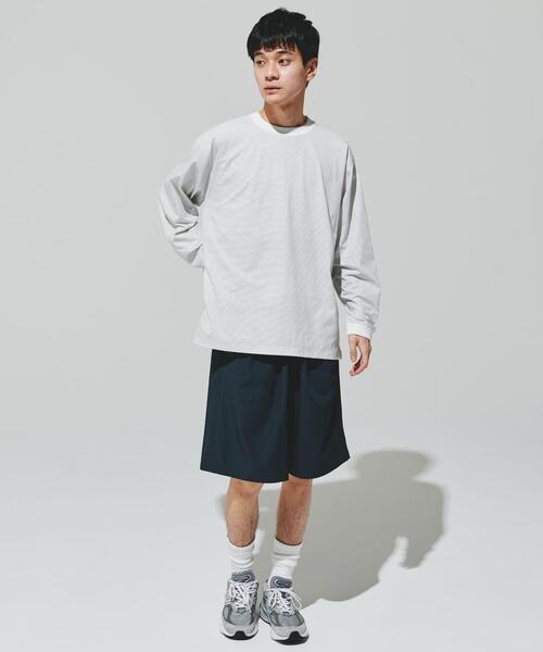 URBAN RESEARCH DOORS（アーバンリサーチドアーズ）の「『仁村紗和さん着用』『UR TECH』サマシェア イージーショーツ（その他パンツ・メンズ・ブラック/ライトブルー/チャコールグレー・MEDIUM/LARGE/X-LARGE）」の20枚目の写真
