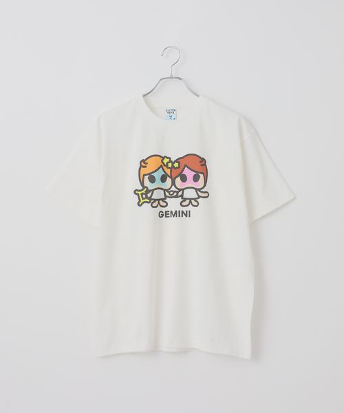 B.C STOCK（ベーセーストック）の「【HIROCK/ハイロック】別注 十二星座Tシャツ（Tシャツ/カットソー・メンズ・オフホワイト/その他23/その他20/その他21/ホワイト×ホワイト/ホワイト/ホワイト系その他/ライトホワイト/White/ブラウン/その他22/その他24・MEDIUM/LARGE/X-LARGE）」の5枚目の写真