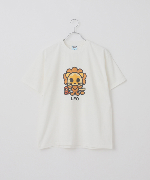 B.C STOCK（ベーセーストック）の「【HIROCK/ハイロック】別注 十二星座Tシャツ（Tシャツ/カットソー・メンズ・オフホワイト/その他23/その他20/その他21/ホワイト×ホワイト/ホワイト/ホワイト系その他/ライトホワイト/White/ブラウン/その他22/その他24・MEDIUM/LARGE/X-LARGE）」の4枚目の写真