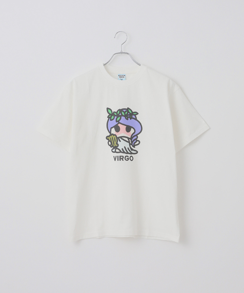 B.C STOCK（ベーセーストック）の「【HIROCK/ハイロック】別注 十二星座Tシャツ（Tシャツ/カットソー・メンズ・オフホワイト/その他23/その他20/その他21/ホワイト×ホワイト/ホワイト/ホワイト系その他/ライトホワイト/White/ブラウン/その他22/その他24・MEDIUM/LARGE/X-LARGE）」の7枚目の写真
