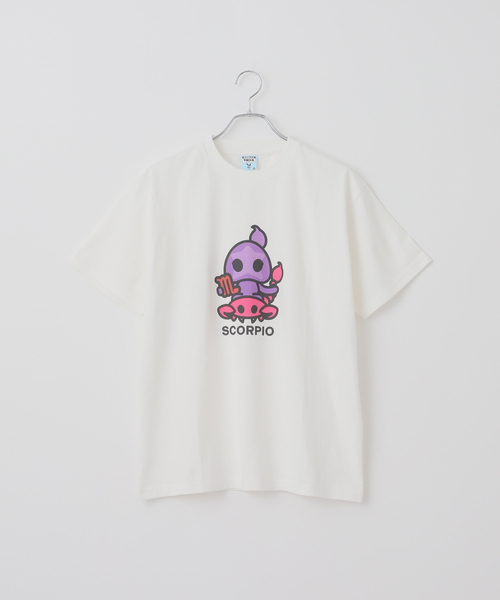 B.C STOCK（ベーセーストック）の「【HIROCK/ハイロック】別注 十二星座Tシャツ（Tシャツ/カットソー・メンズ・オフホワイト/その他23/その他20/その他21/ホワイト×ホワイト/ホワイト/ホワイト系その他/ライトホワイト/White/ブラウン/その他22/その他24・MEDIUM/LARGE/X-LARGE）」の11枚目の写真
