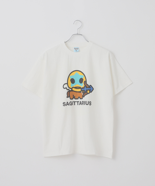 B.C STOCK（ベーセーストック）の「【HIROCK/ハイロック】別注 十二星座Tシャツ（Tシャツ/カットソー・メンズ・オフホワイト/その他23/その他20/その他21/ホワイト×ホワイト/ホワイト/ホワイト系その他/ライトホワイト/White/ブラウン/その他22/その他24・MEDIUM/LARGE/X-LARGE）」の12枚目の写真