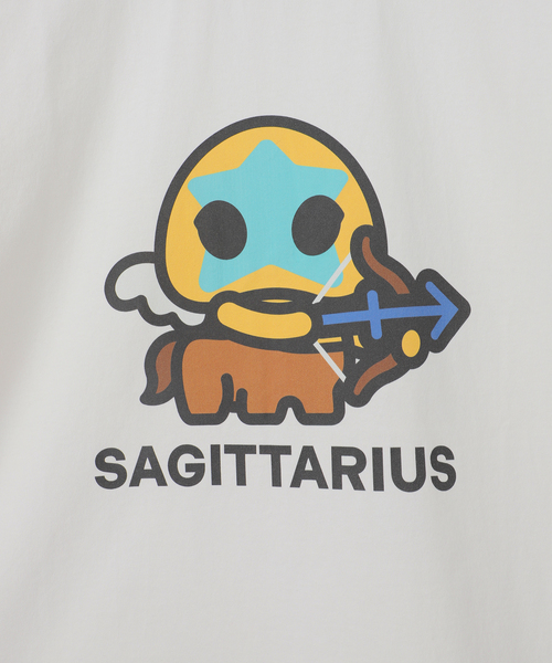 B.C STOCK（ベーセーストック）の「【HIROCK/ハイロック】別注 十二星座Tシャツ（Tシャツ/カットソー・メンズ・オフホワイト/その他23/その他20/その他21/ホワイト×ホワイト/ホワイト/ホワイト系その他/ライトホワイト/White/ブラウン/その他22/その他24・MEDIUM/LARGE/X-LARGE）」の15枚目の写真