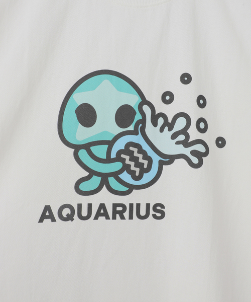 B.C STOCK（ベーセーストック）の「【HIROCK/ハイロック】別注 十二星座Tシャツ（Tシャツ/カットソー・メンズ・オフホワイト/その他23/その他20/その他21/ホワイト×ホワイト/ホワイト/ホワイト系その他/ライトホワイト/White/ブラウン/その他22/その他24・MEDIUM/LARGE/X-LARGE）」の13枚目の写真