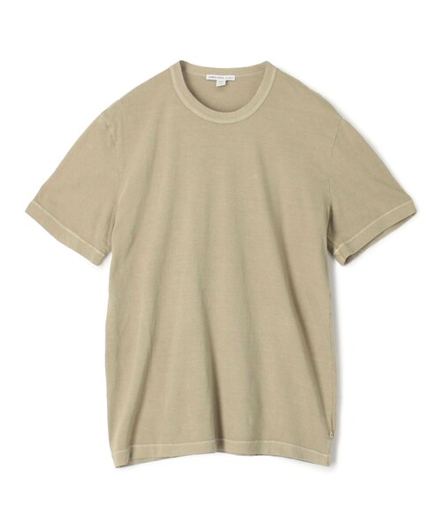JAMES PERSE(ジェームスパース)の「コットンジャージー ラウンジTシャツ MLJ3311(Tシャツ/カットソー・メンズ・ベージュ/ブラック系その他/グレー・1/0/2/3/4)」の1枚目の写真