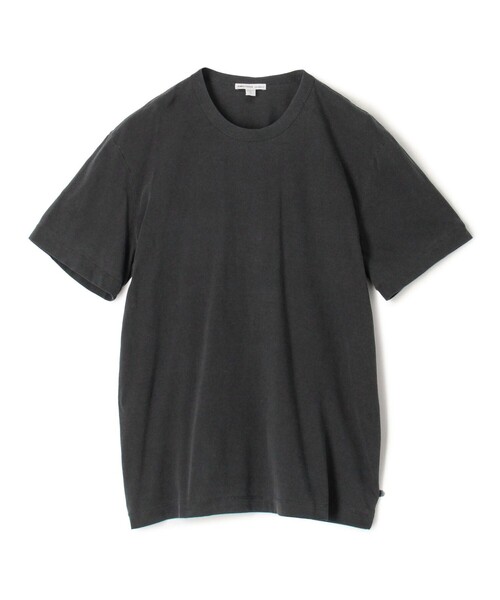 JAMES PERSE(ジェームスパース)の「コットンジャージー ラウンジTシャツ MLJ3311(Tシャツ/カットソー・メンズ・ベージュ/ブラック系その他/グレー・1/0/2/3/4)」の2枚目の写真