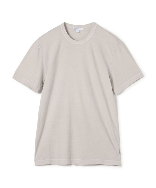 JAMES PERSE(ジェームスパース)の「コットンジャージー ラウンジTシャツ MLJ3311(Tシャツ/カットソー・メンズ・ベージュ/ブラック系その他/グレー・1/0/2/3/4)」の3枚目の写真