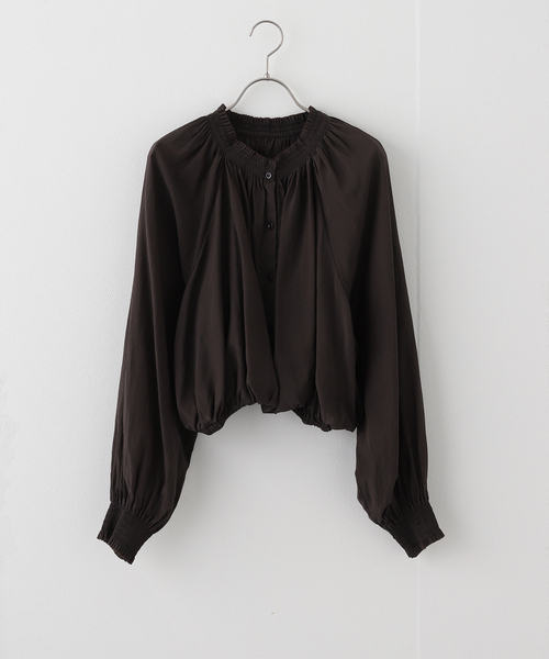 新品未着用 plage プラージュ ブラウス 黒 セール】mini blouson ブラウス（シャツ/ブラウス）｜Plage
