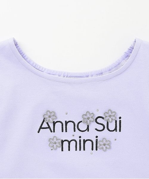 アナスイミニ 160【極美品】スカラ刺繍Tシャツ＆キュロット アナスイミニ 160【極美品】スカラ刺繍Tシャツ＆キュロット