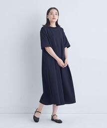 アデュートリステス　新品　タグ付き　プリーツワンピース　ブラック conges payes ADIEU TRISTESSE ワンピース サイドプリーツ