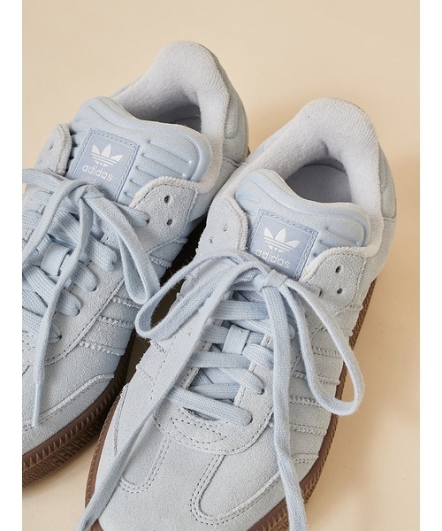 adidas（アディダス）の「【adidas Originals】SAMBA XLG（パンプス・レディース・グレー/ブルー・23cm/22.5cm）」の2枚目の写真