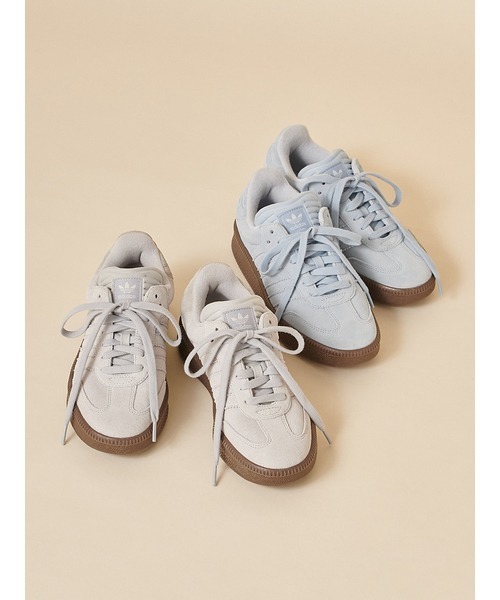 adidas（アディダス）の「【adidas Originals】SAMBA XLG（パンプス・レディース・グレー/ブルー・23cm/22.5cm）」の3枚目の写真