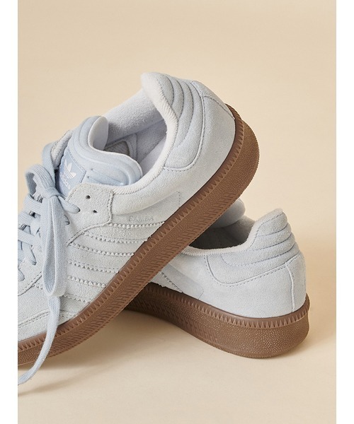 adidas（アディダス）の「【adidas Originals】SAMBA XLG（パンプス・レディース・グレー/ブルー・23cm/22.5cm）」の4枚目の写真