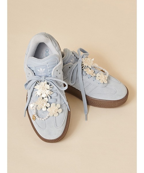 adidas（アディダス）の「【adidas Originals】SAMBA XLG（パンプス・レディース・グレー/ブルー・23cm/22.5cm）」の5枚目の写真